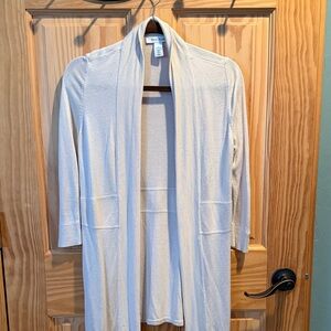 White House Black Market 3/4 Sleeve Cardigan S